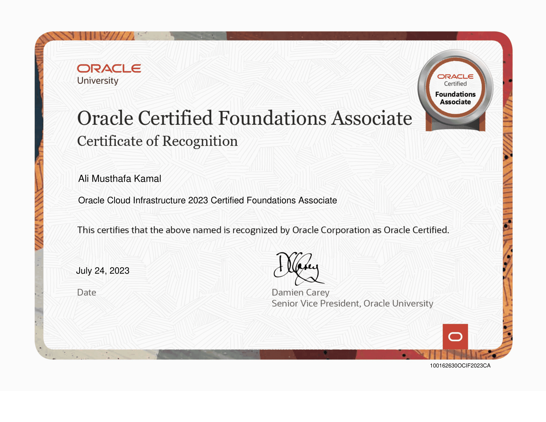 Oracle Academy logo